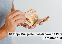 Pinjaman Online Dengan Bunga Rendah Ojk